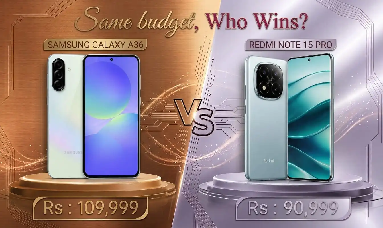 Samsung Galaxy A36 VS Redmi NOte 50 Pro