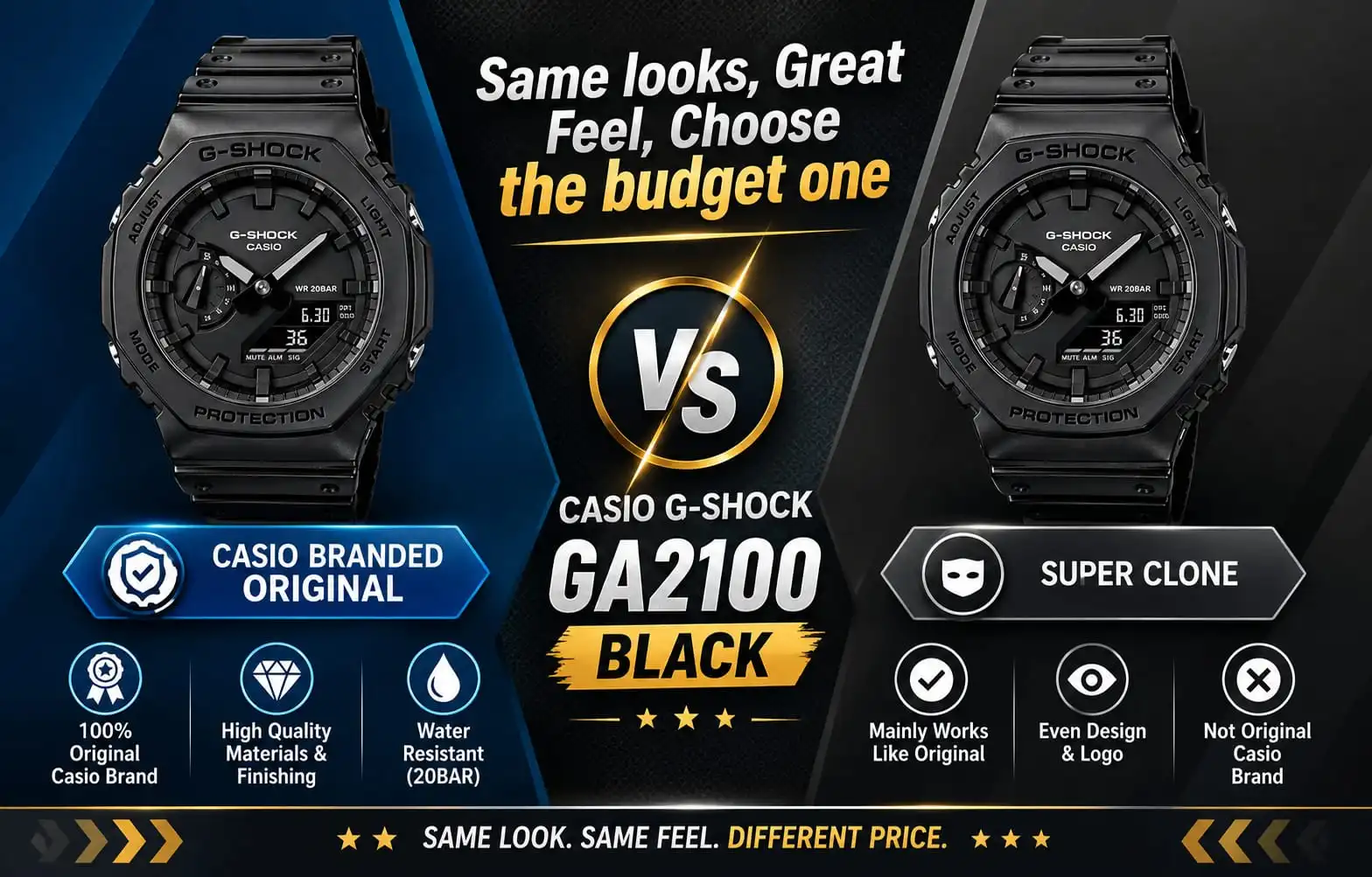 Casio G-Shock GA2100 Black