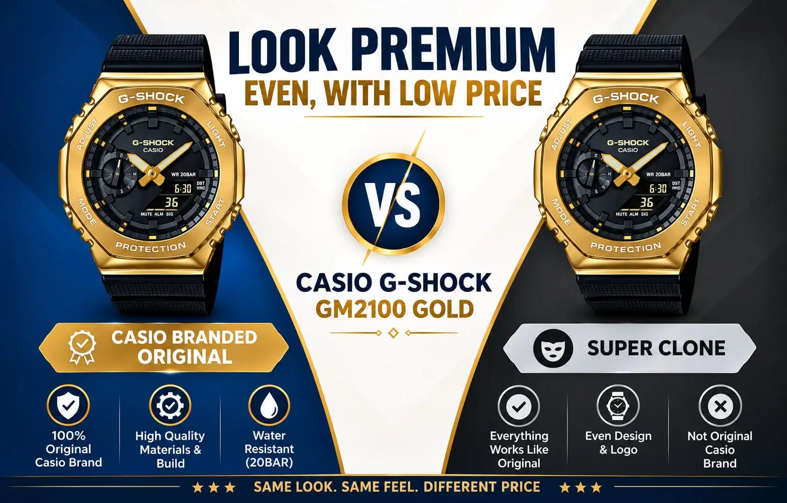 Casio G-Shock GM2100 Golden