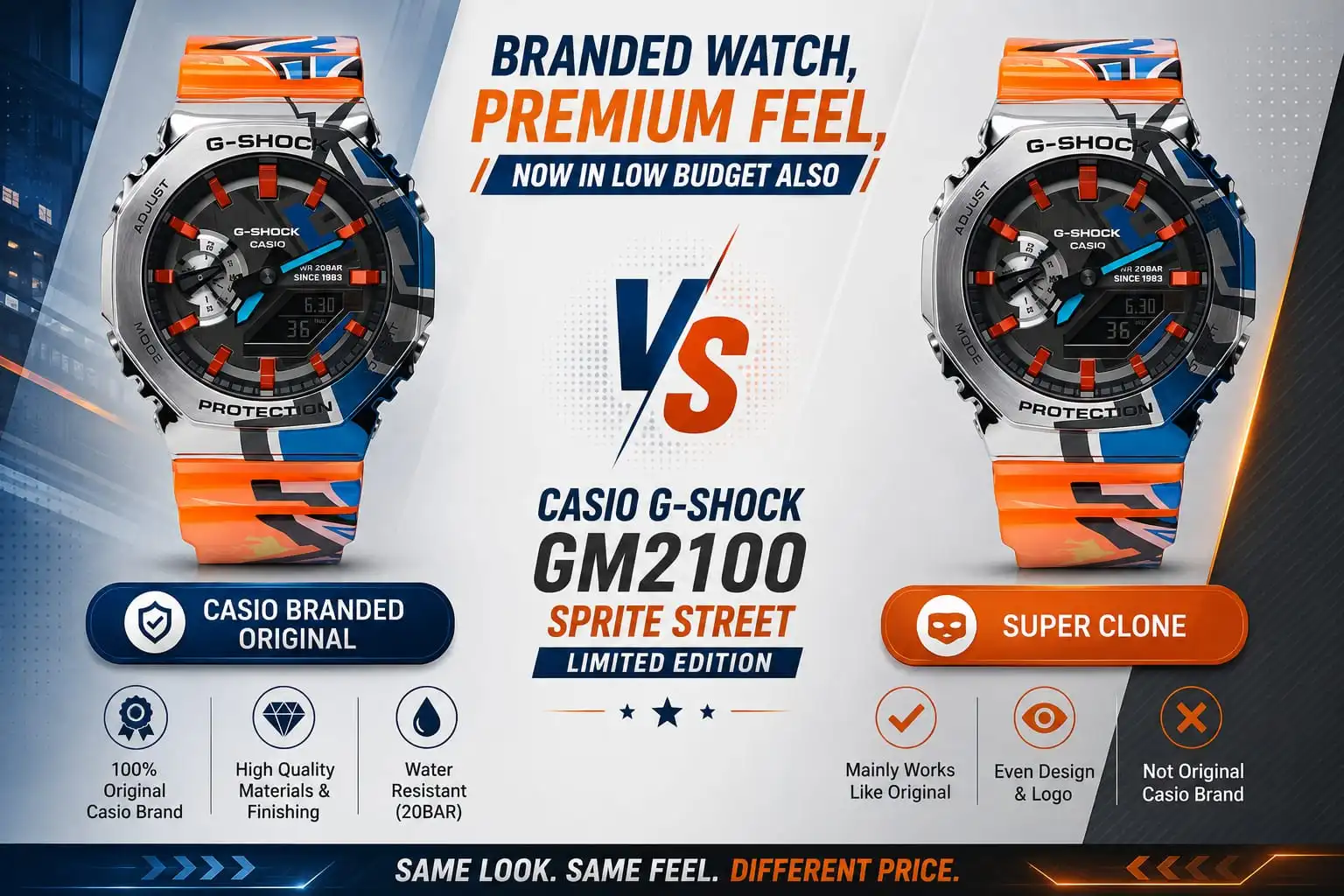Casio G-Shock GM2100 Sprite Street 